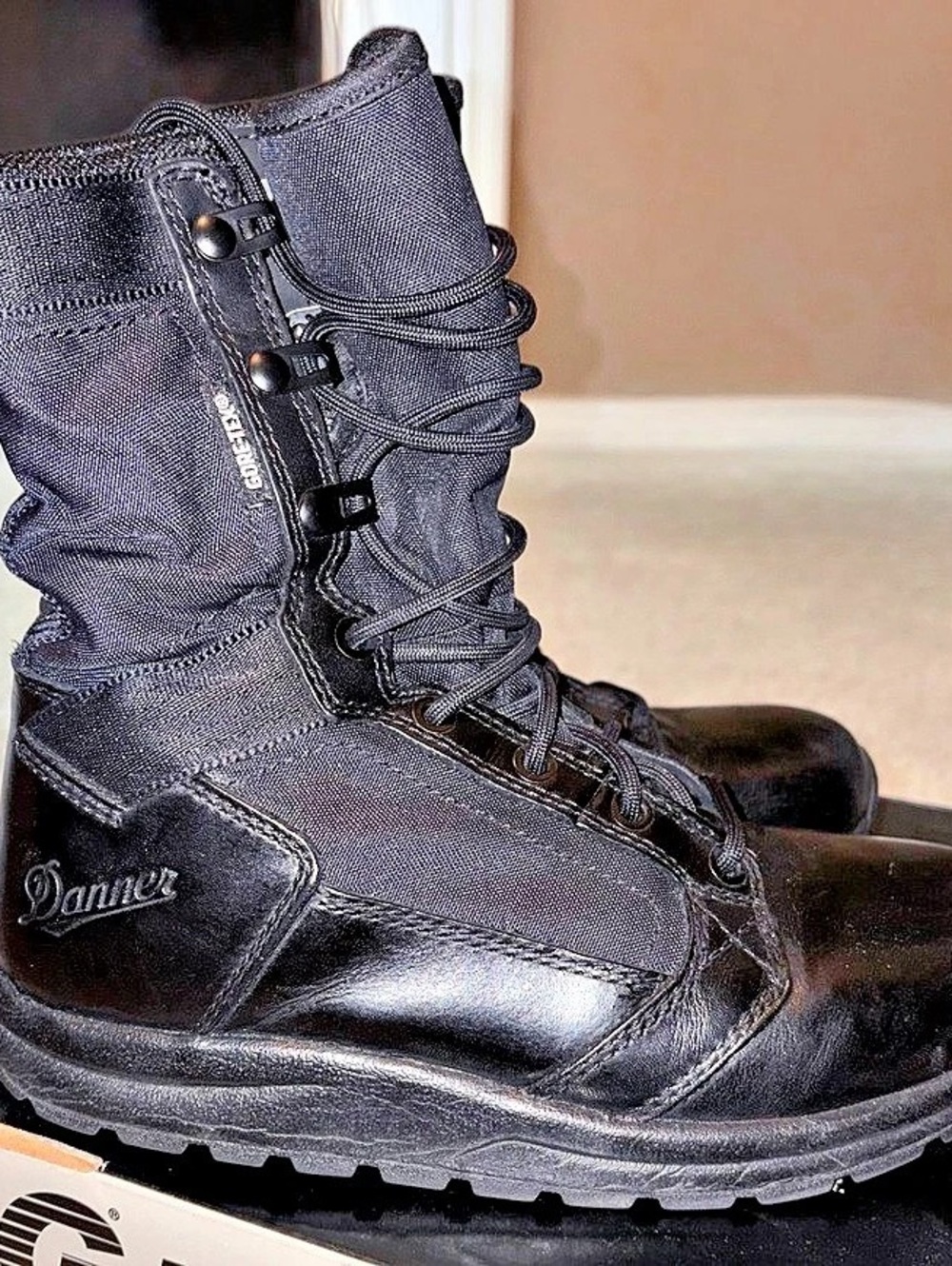 Danner Tachyon 3" Pull-on Black GORE-TEX Boots US 5 Like New